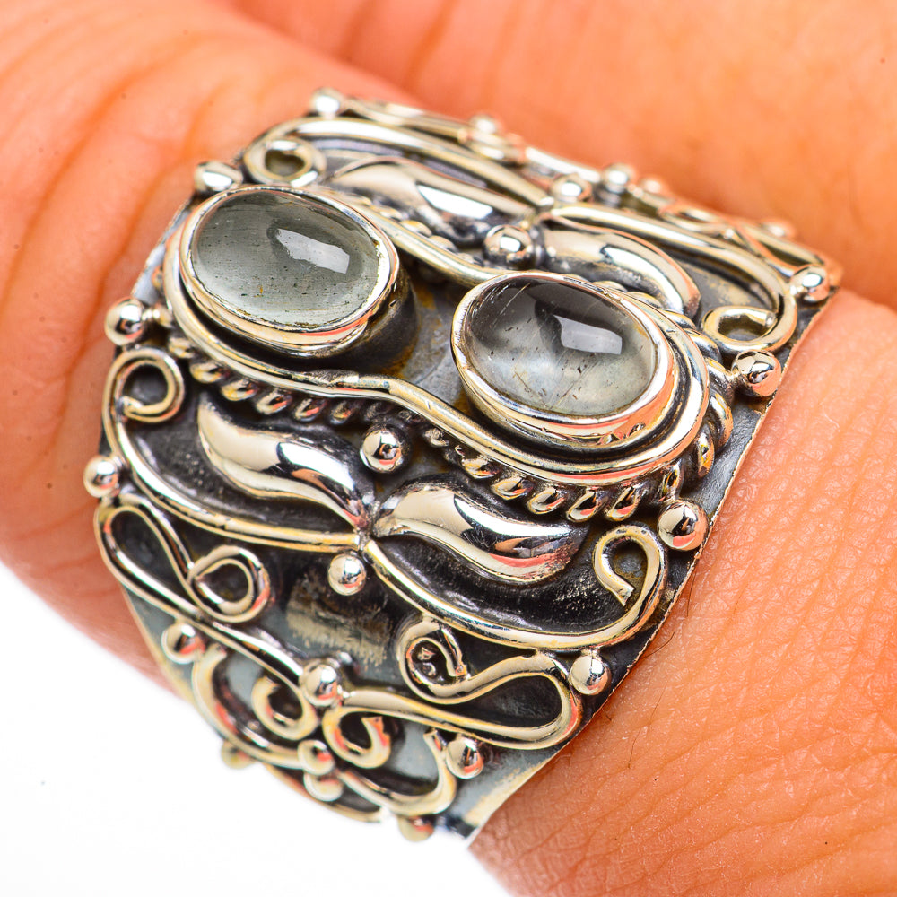 Aquamarine Rings handcrafted by Ana Silver Co - RING70483
