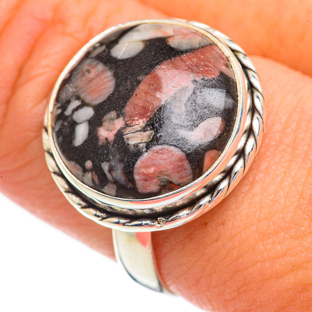 Crinoid Fossil Rings handcrafted by Ana Silver Co - RING70493