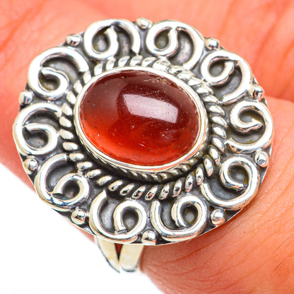 Carnelian Rings handcrafted by Ana Silver Co - RING70495