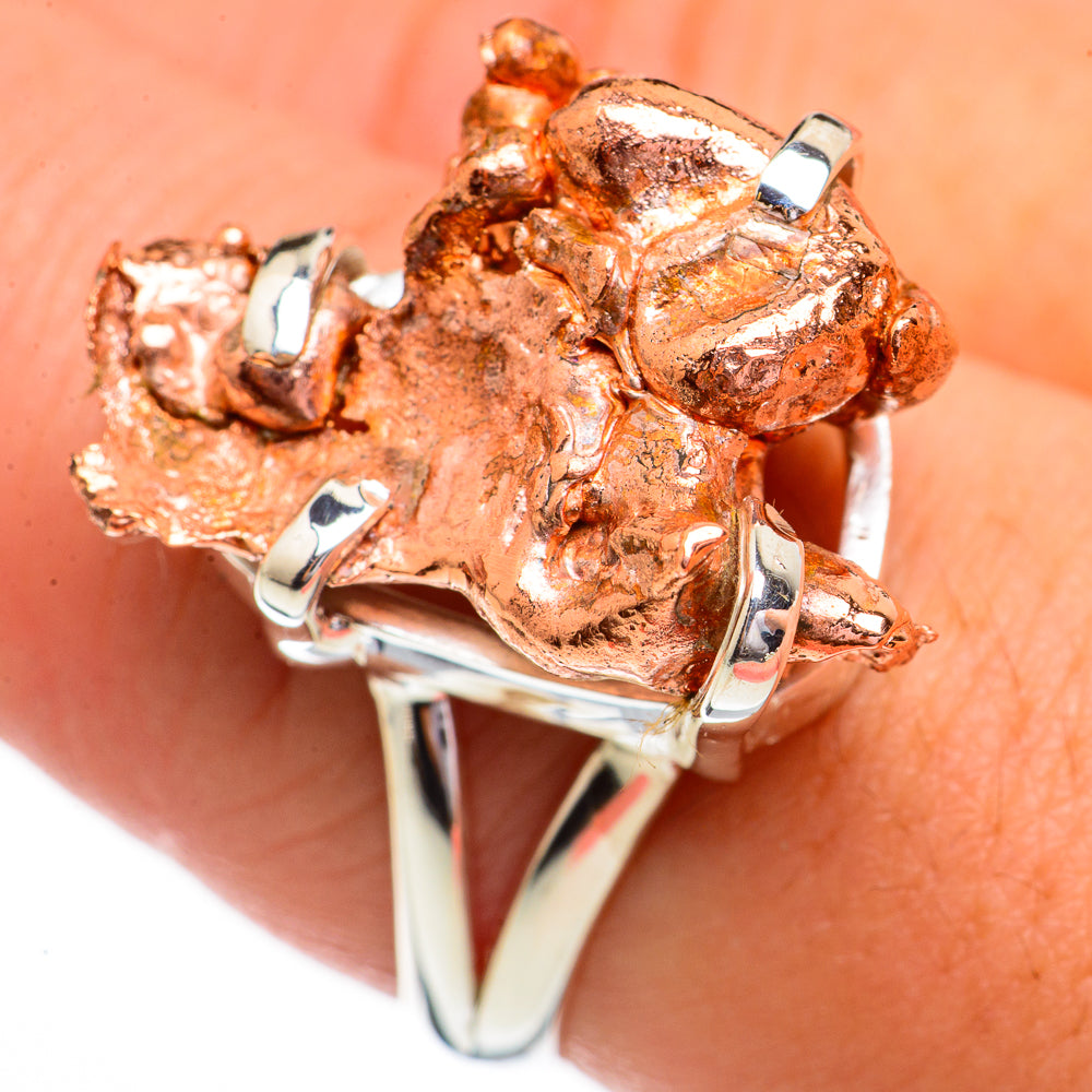 Splash Copper Rings handcrafted by Ana Silver Co - RING70514