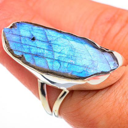 Labradorite Rings handcrafted by Ana Silver Co - RING70516