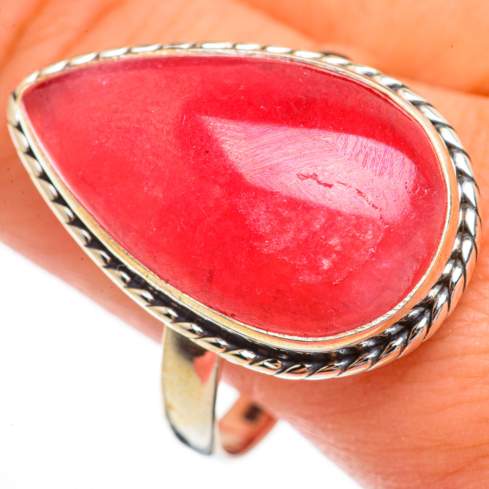 Thulite Rings handcrafted by Ana Silver Co - RING70533