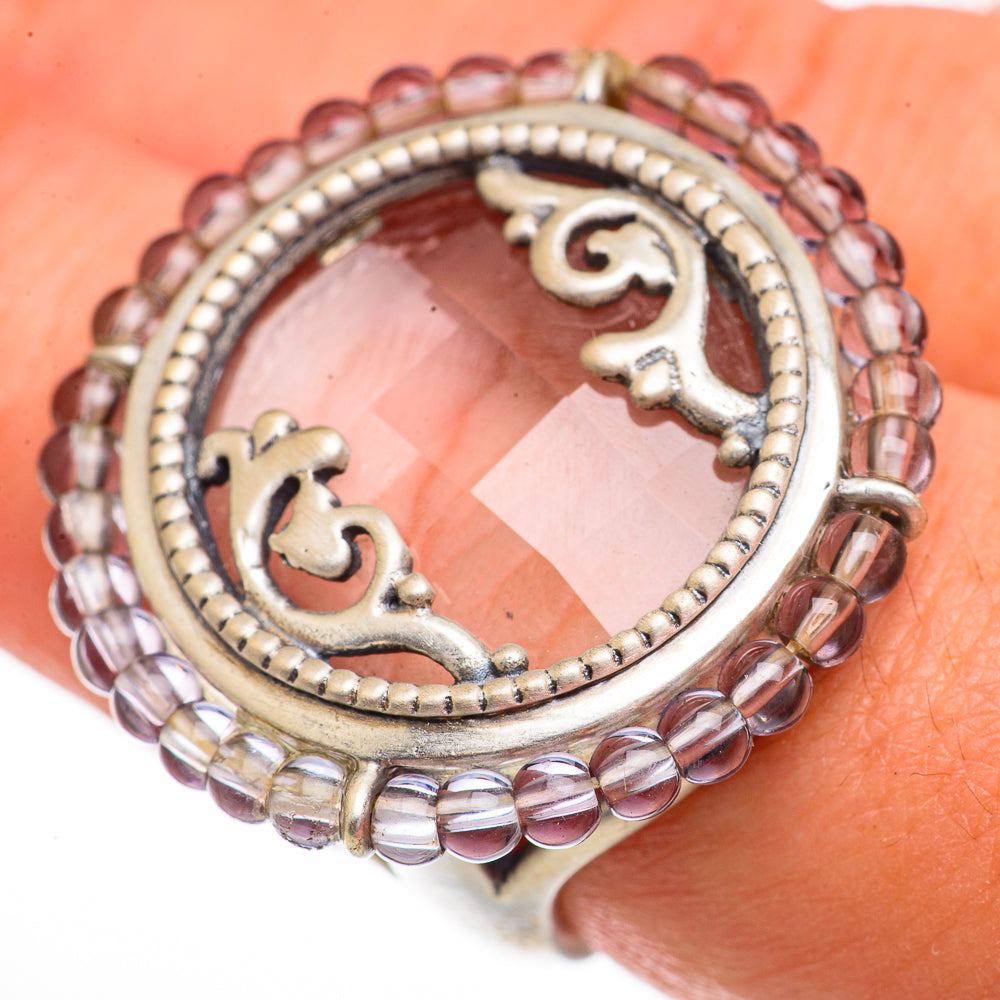 White Quartz Rings handcrafted by Ana Silver Co - RING70539