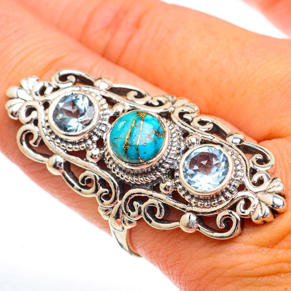 Labradorite Rings handcrafted by Ana Silver Co - RING70555