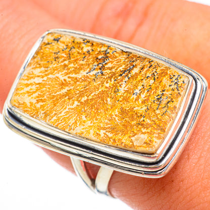 Ammonite Fossil Rings handcrafted by Ana Silver Co - RING70557