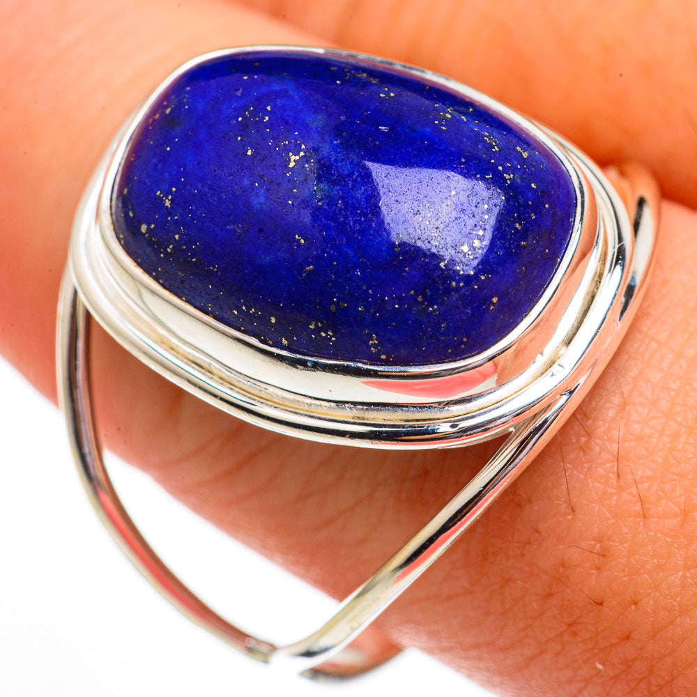 Lapis Lazuli Rings handcrafted by Ana Silver Co - RING70565
