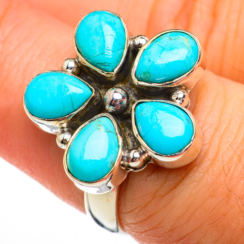 Arizona Turquoise Rings handcrafted by Ana Silver Co - RING70567