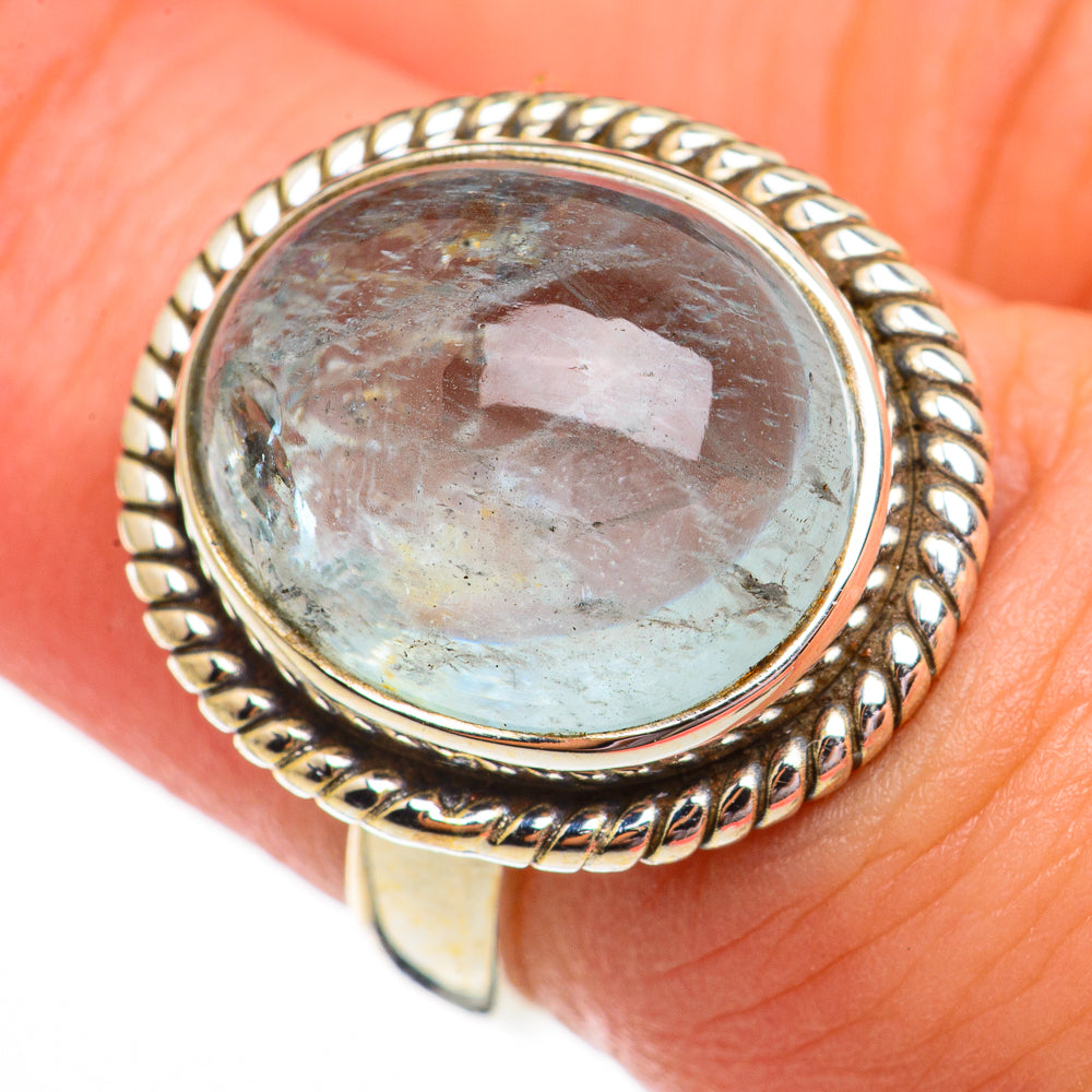 Aquamarine Rings handcrafted by Ana Silver Co - RING70571