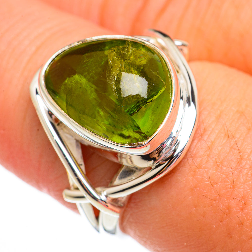 Peridot Rings handcrafted by Ana Silver Co - RING70575