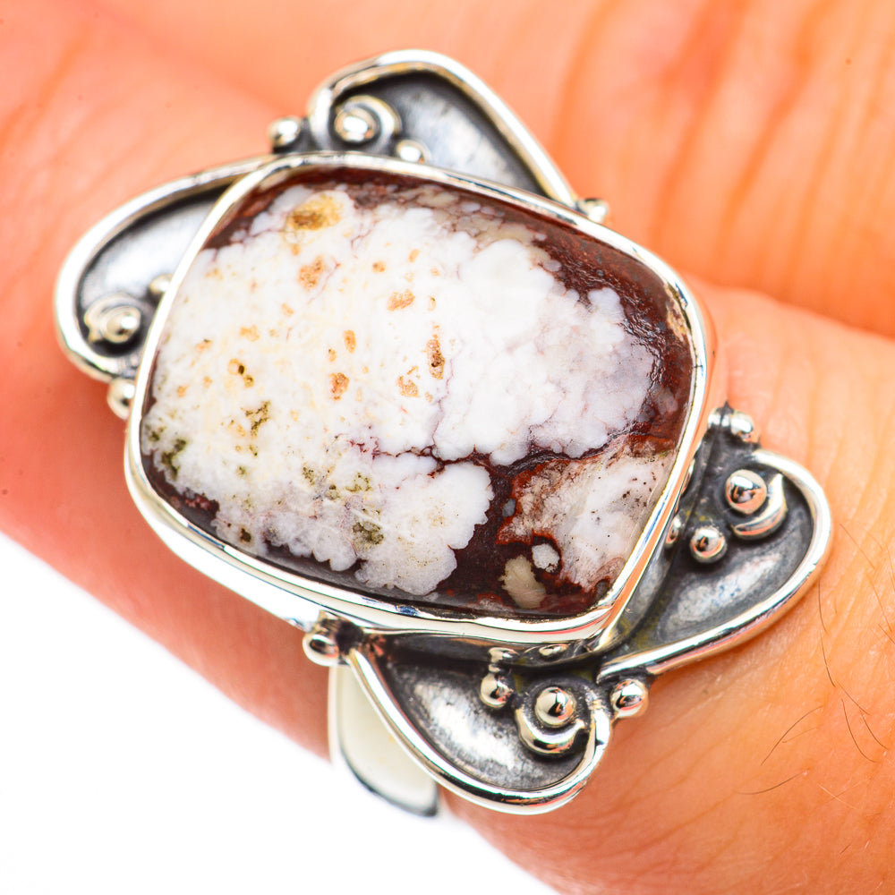 Red Jasper Rings handcrafted by Ana Silver Co - RING70578
