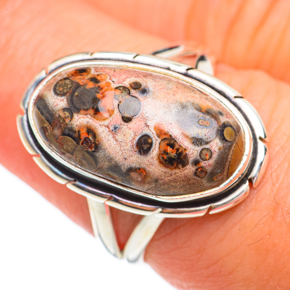 Poppy Jasper Rings handcrafted by Ana Silver Co - RING70579