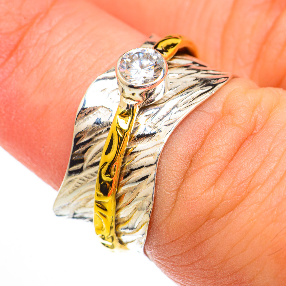Meditation Sspinner Rings handcrafted by Ana Silver Co - RING70594