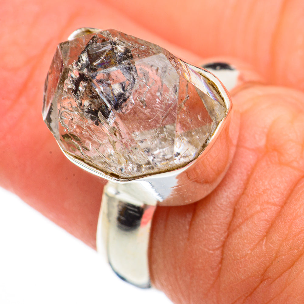 Herkimer Diamond Rings handcrafted by Ana Silver Co - RING70601