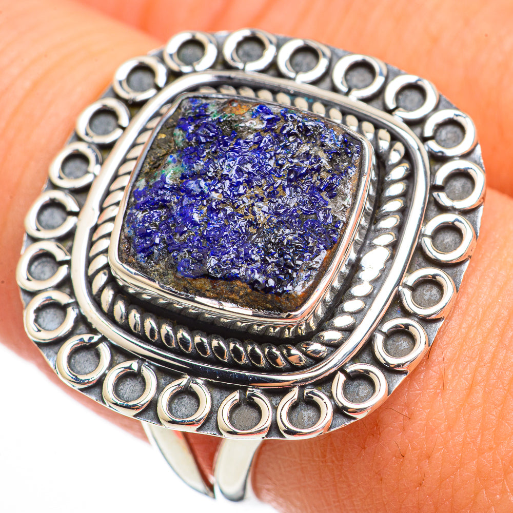 Lapis Lazuli Rings handcrafted by Ana Silver Co - RING70611