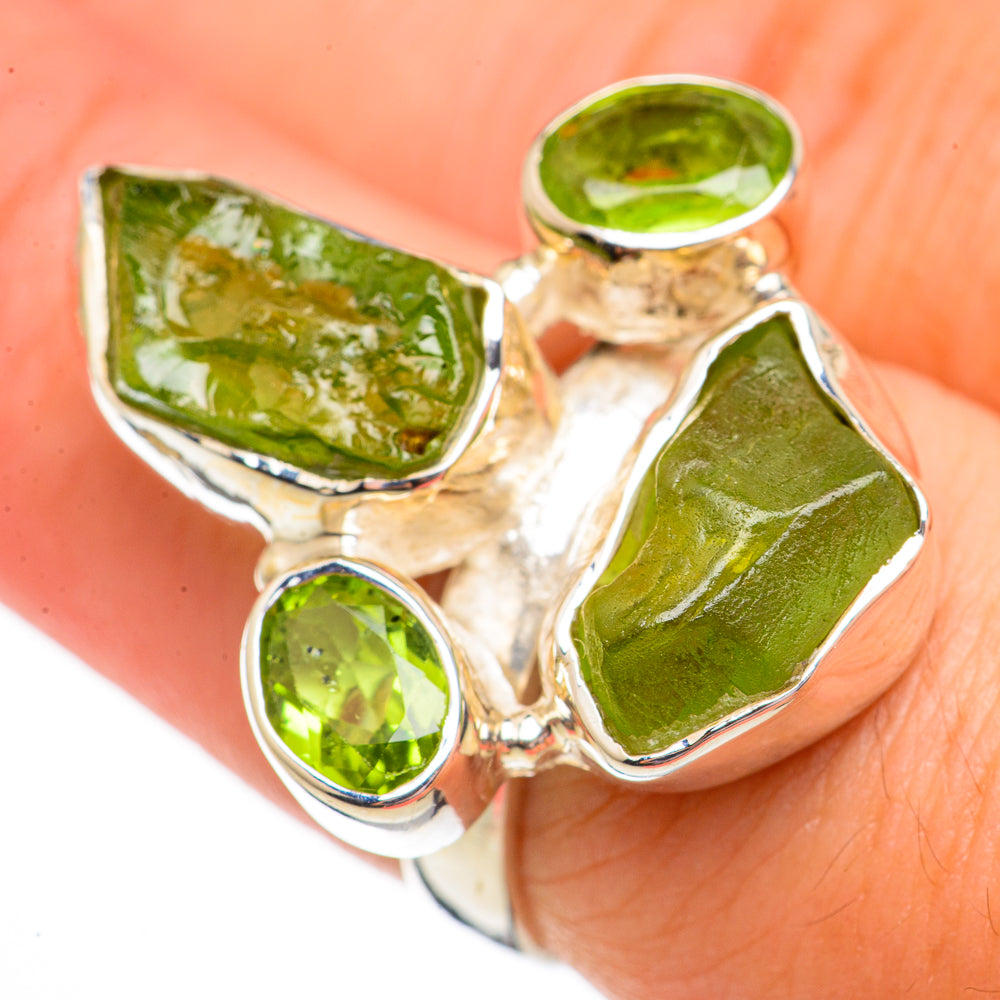 Peridot Rings handcrafted by Ana Silver Co - RING70616