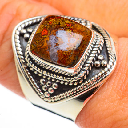 Moroccan Agate Rings handcrafted by Ana Silver Co - RING70619