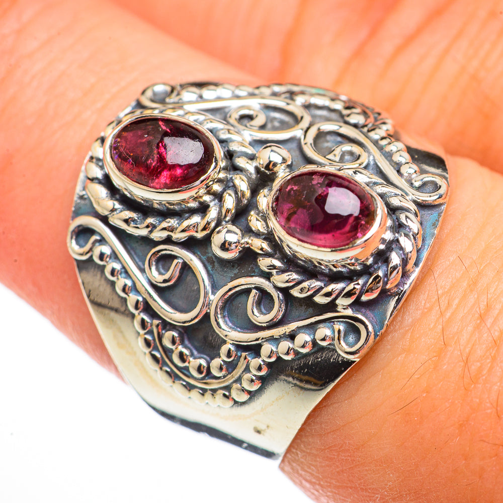Garnet Rings handcrafted by Ana Silver Co - RING70627