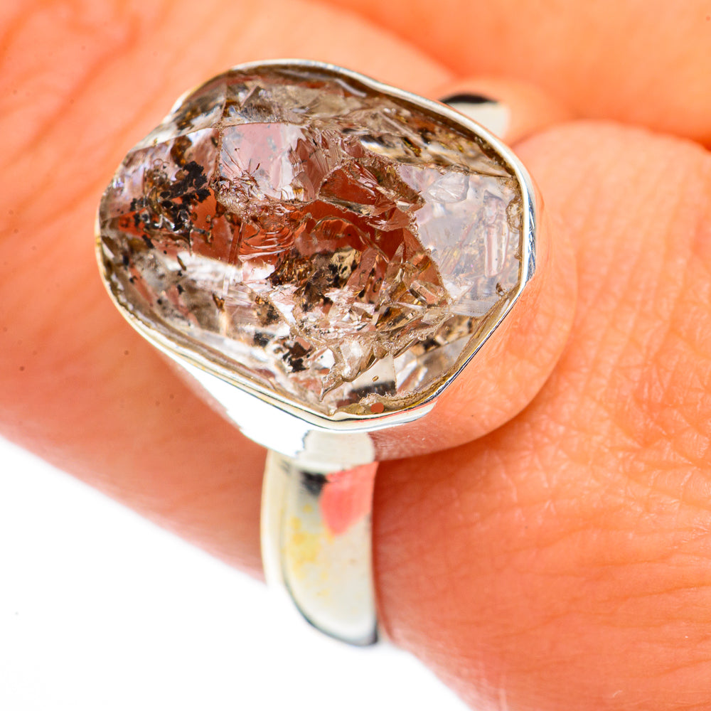 Herkimer Diamond Rings handcrafted by Ana Silver Co - RING70642