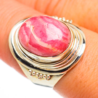 Rhodochrosite Rings handcrafted by Ana Silver Co - RING70672