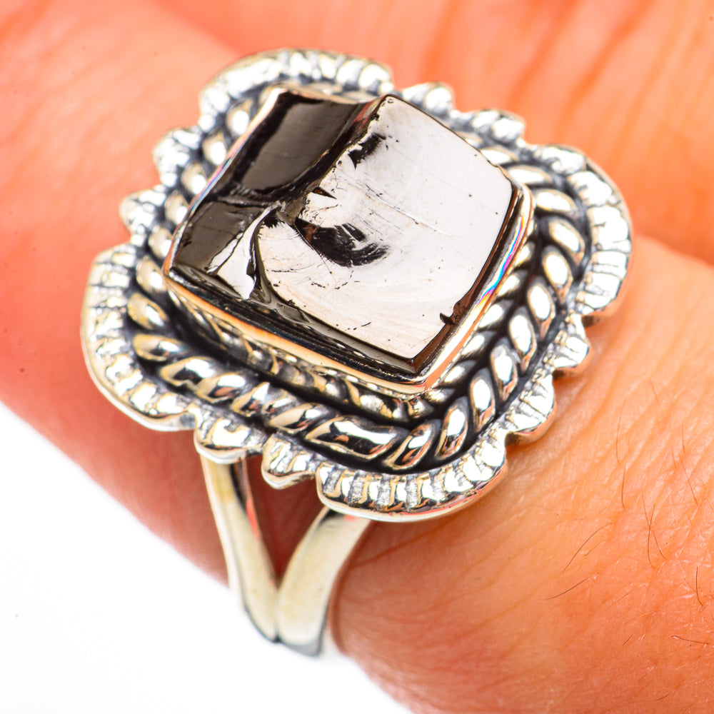 Shungite Rings handcrafted by Ana Silver Co - RING70676