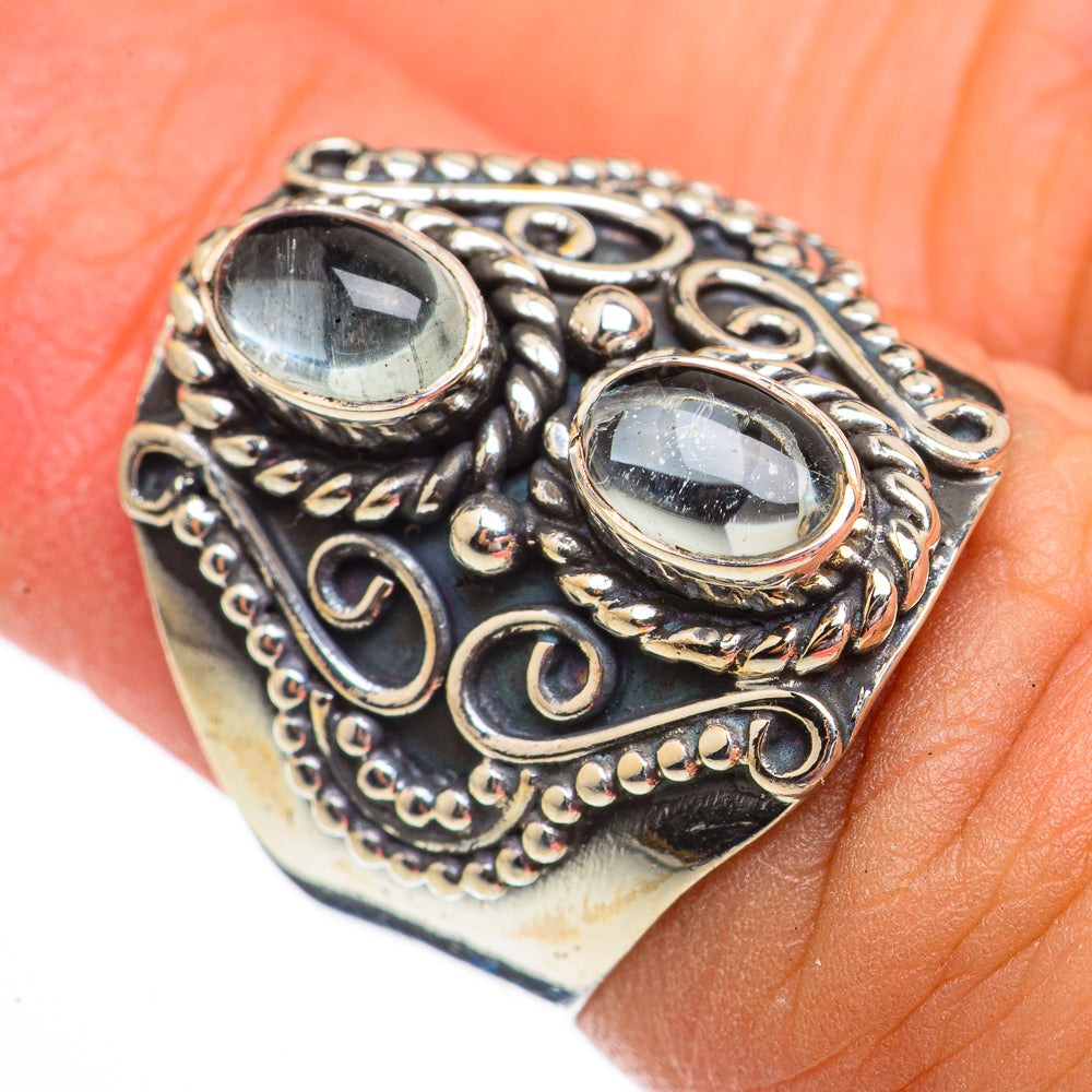 Tourmalinated Quartz Rings handcrafted by Ana Silver Co - RING70686
