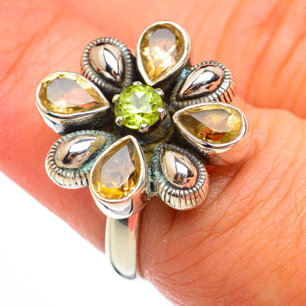 Citrine Rings handcrafted by Ana Silver Co - RING70702