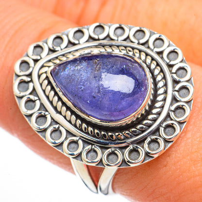 Tanzanite Rings handcrafted by Ana Silver Co - RING70710