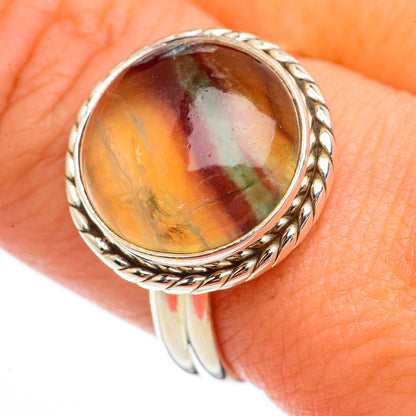 Fluorite Rings handcrafted by Ana Silver Co - RING70720