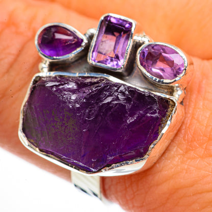 Amethyst Rings handcrafted by Ana Silver Co - RING70746