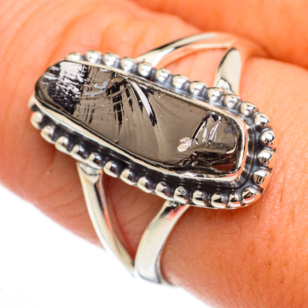 Shungite Rings handcrafted by Ana Silver Co - RING70749