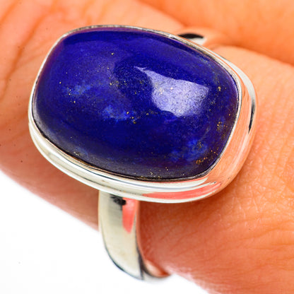 Lapis Lazuli Rings handcrafted by Ana Silver Co - RING70757