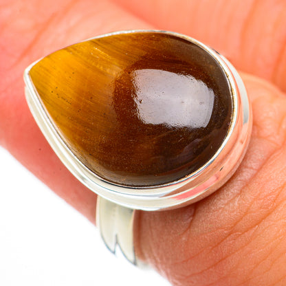 Tiger Eye Rings handcrafted by Ana Silver Co - RING70772