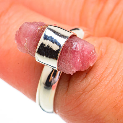 Pink Tourmaline Rings handcrafted by Ana Silver Co - RING70781