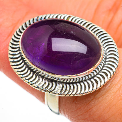 Amethyst Rings handcrafted by Ana Silver Co - RING70782