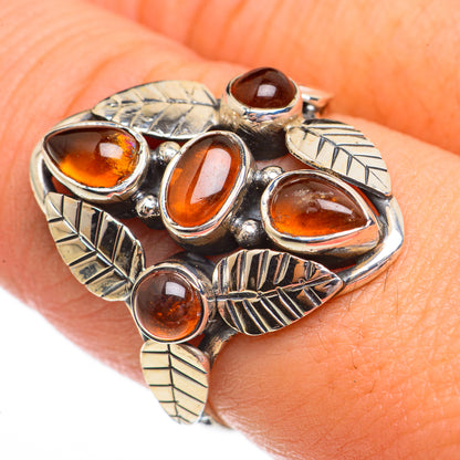 Baltic Amber Rings handcrafted by Ana Silver Co - RING70812
