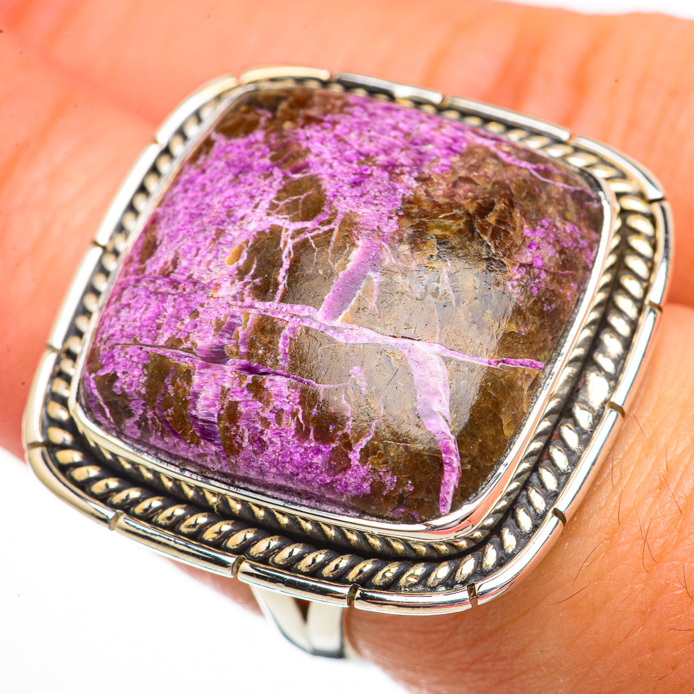 Stichtite Rings handcrafted by Ana Silver Co - RING70832