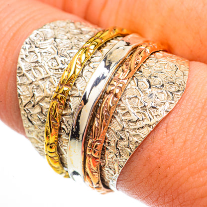 Meditation Spinner Rings handcrafted by Ana Silver Co - RING70836