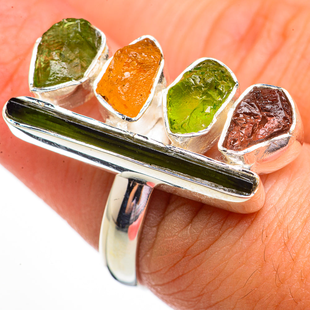 Tourmaline Rings handcrafted by Ana Silver Co - RING70847