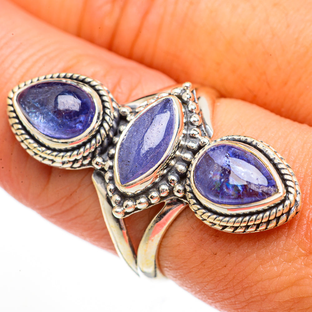 Tanzanite Rings handcrafted by Ana Silver Co - RING70872