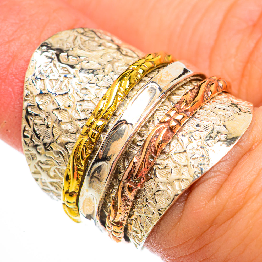 Meditation Spinner Rings handcrafted by Ana Silver Co - RING70874