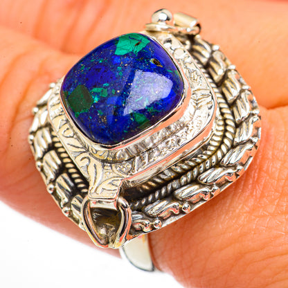 Azurite Rings handcrafted by Ana Silver Co - RING70882
