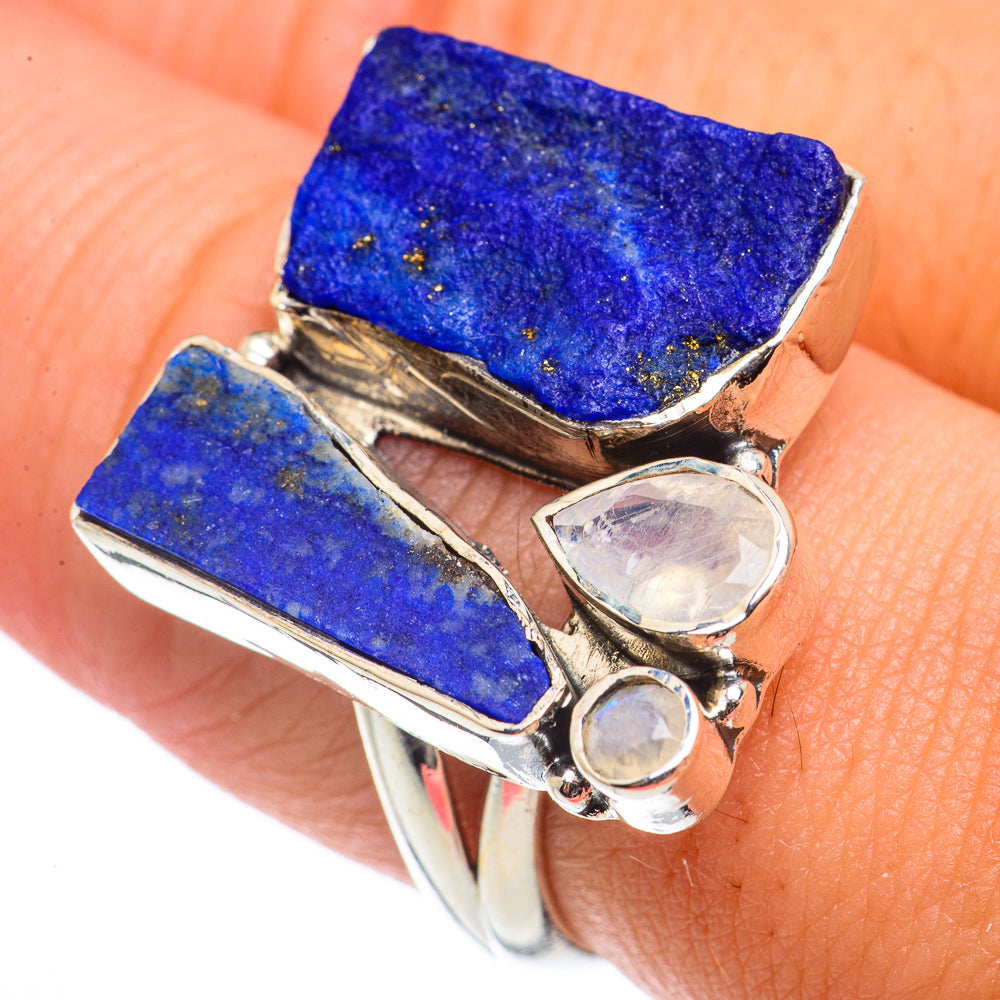 Lapis Lazuli Rings handcrafted by Ana Silver Co - RING70891