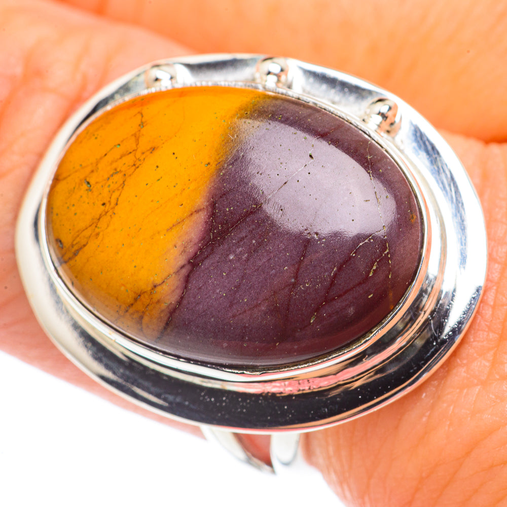 Mookaite Rings handcrafted by Ana Silver Co - RING70896