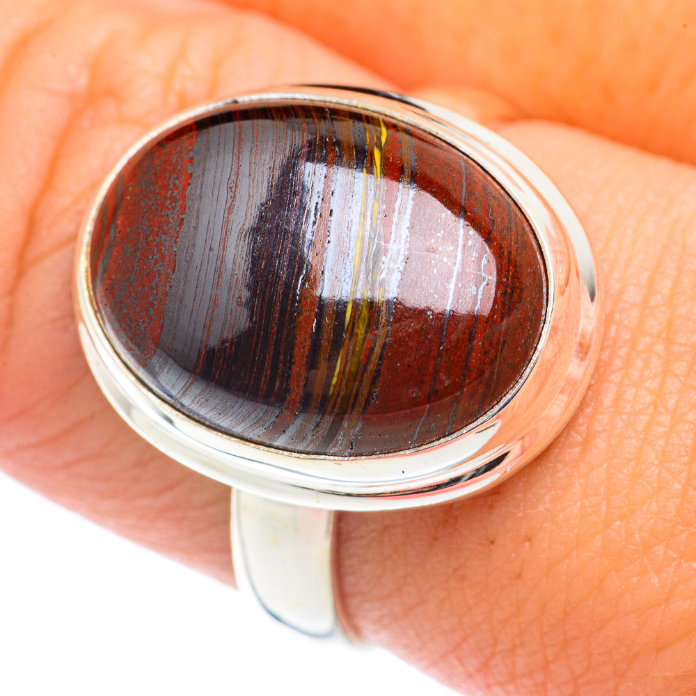 Bloodstone Rings handcrafted by Ana Silver Co - RING70898