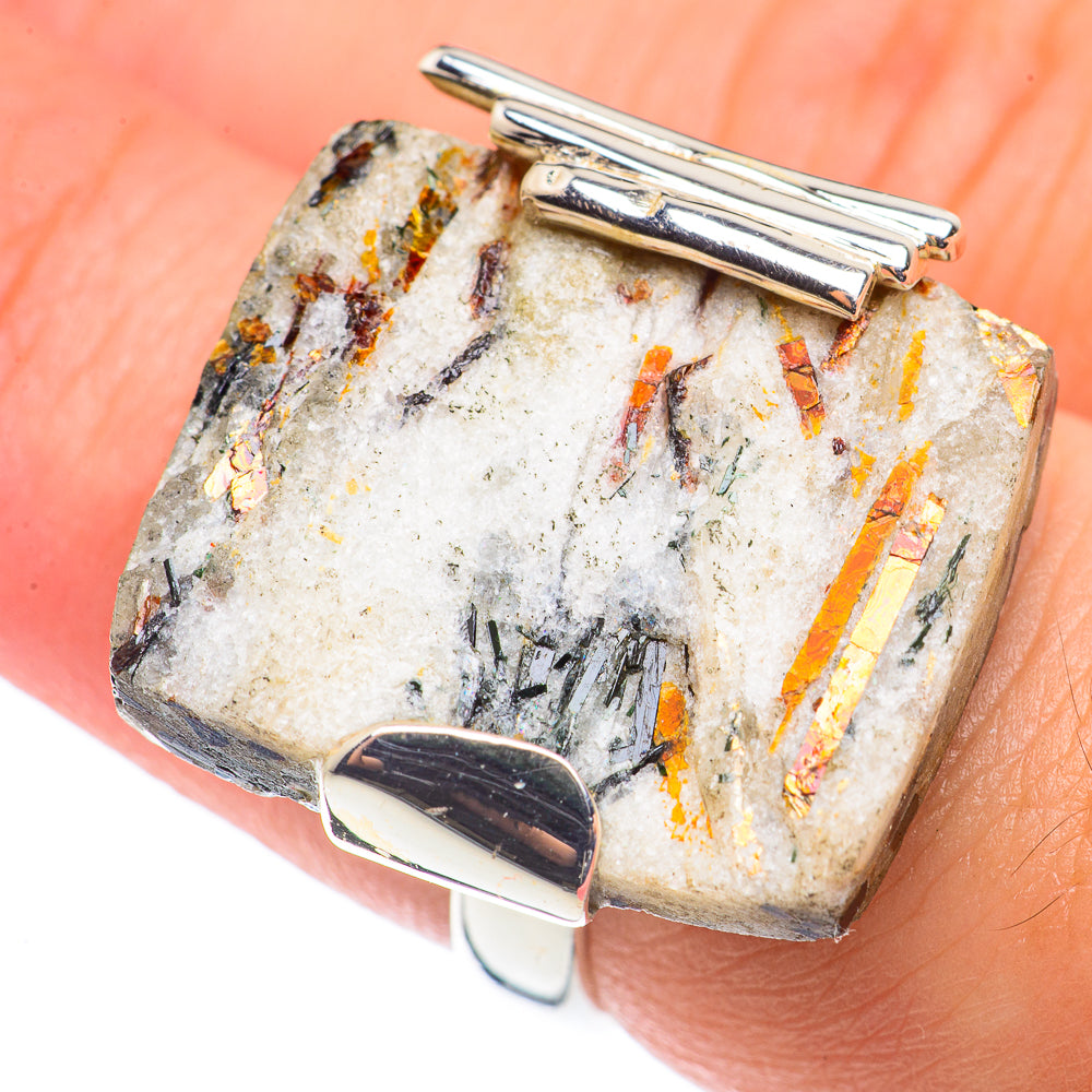Astrophyllite Rings handcrafted by Ana Silver Co - RING70899