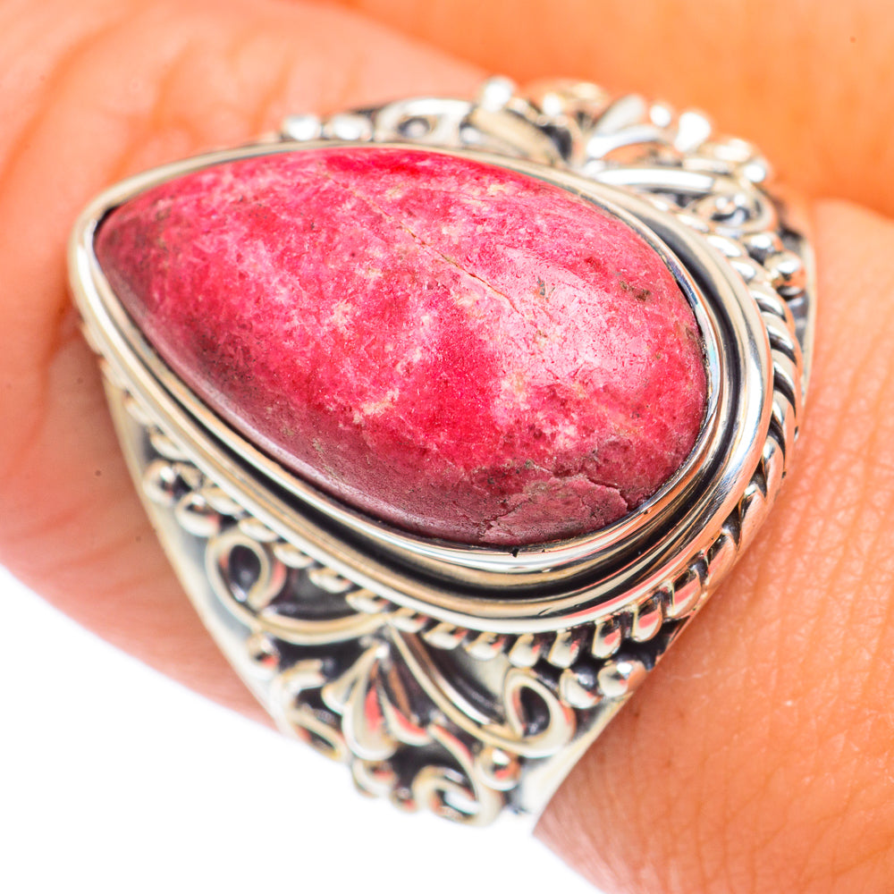 Thulite Rings handcrafted by Ana Silver Co - RING70903