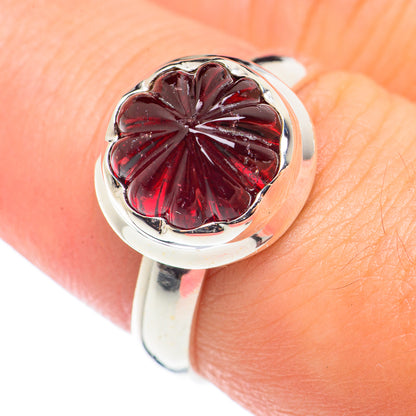 Garnet Rings handcrafted by Ana Silver Co - RING70908