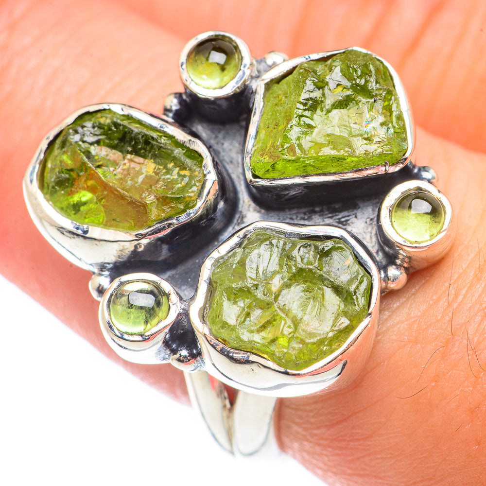 Peridot Rings handcrafted by Ana Silver Co - RING70935