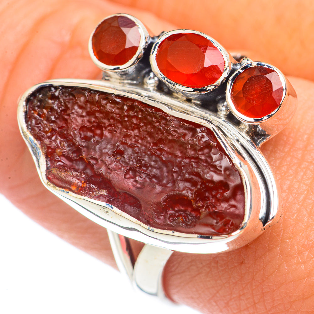 Garnet Rings handcrafted by Ana Silver Co - RING70943