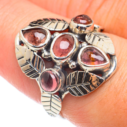 Pink Tourmaline Rings handcrafted by Ana Silver Co - RING70945